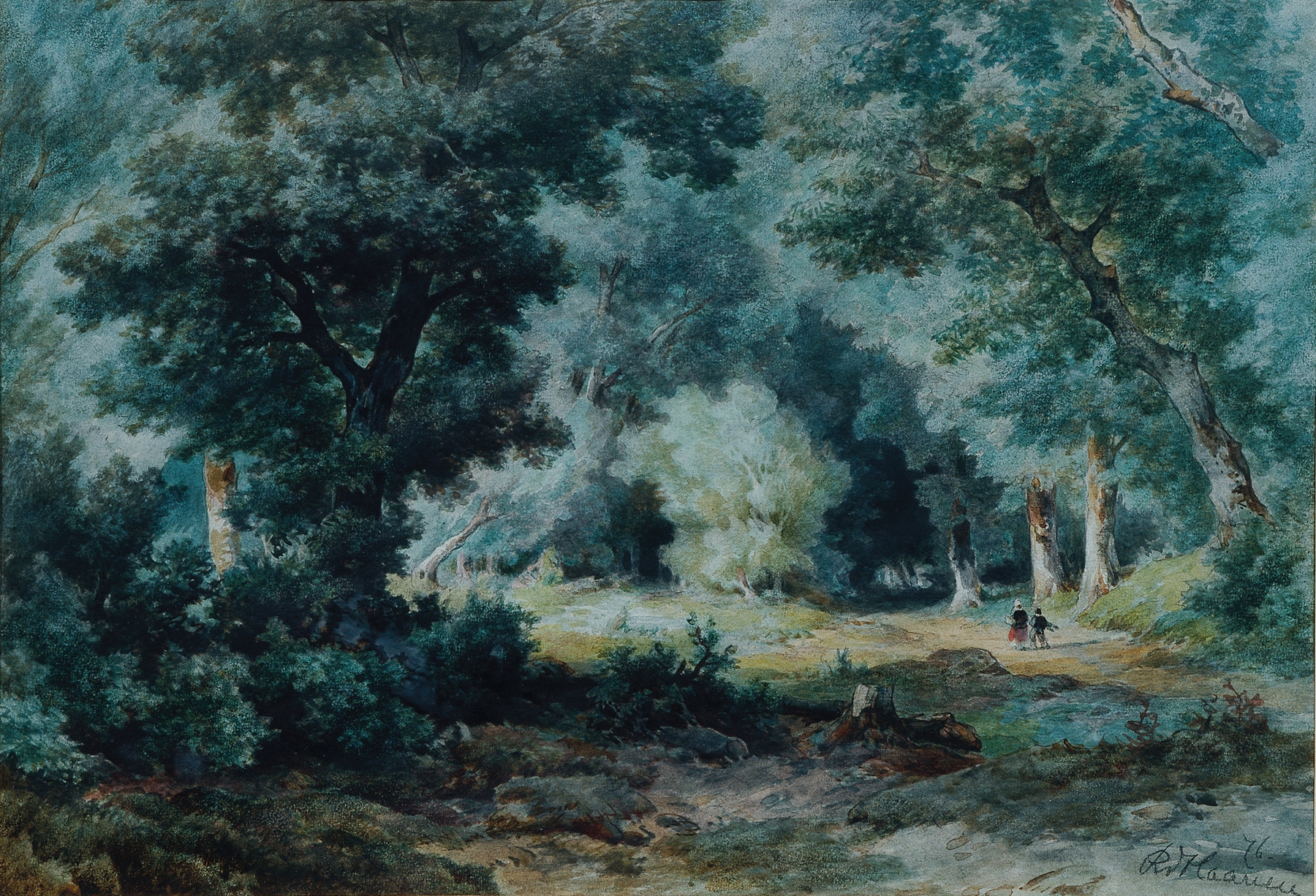 Waldinneres, by Remigius Adrianus van Haanen, public domain