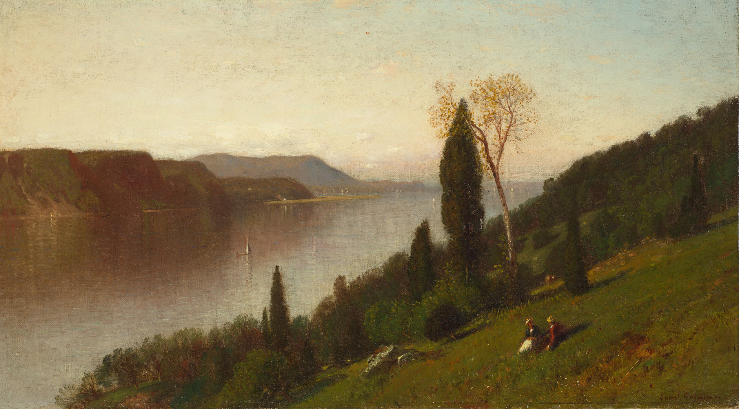 Summer, Hastings on Hudson, by Samuel Colman, public domain