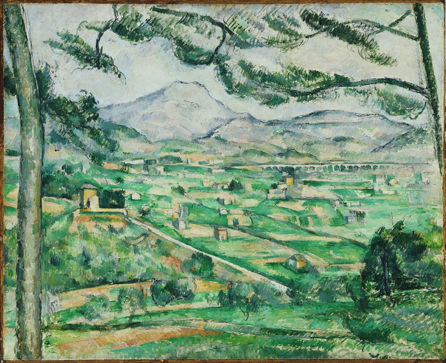 Mont Sainte-Victoire 2, by Paul Cezanne, public domain