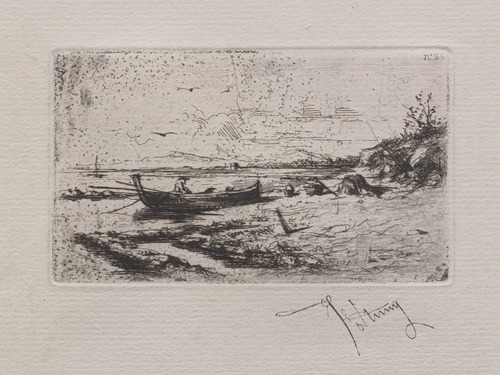 A captivating genre scene by Mariano Fortuny Marsal.