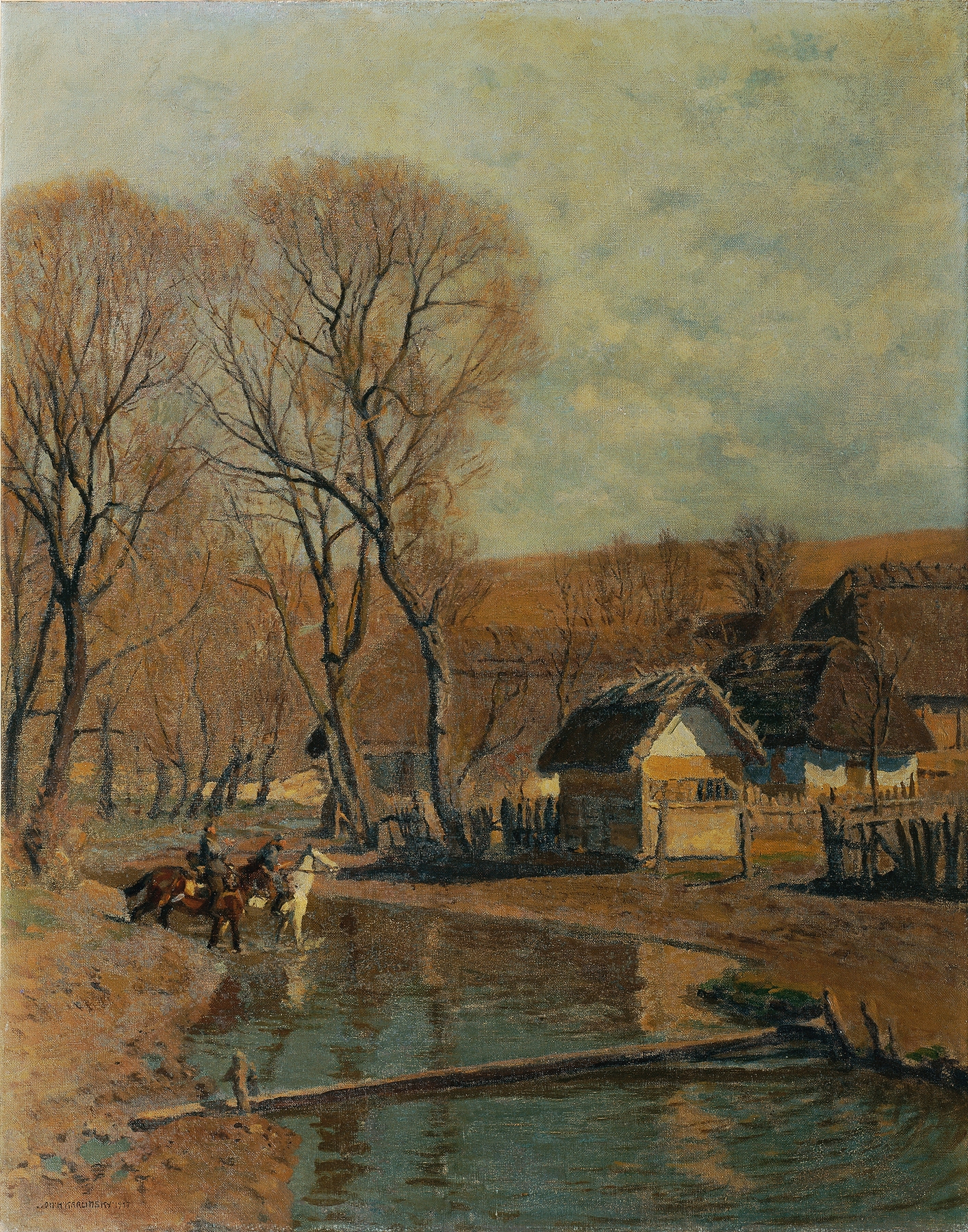 Vorfrühling in Ostgalizien, by Anton Hans Karlinsky, public domain