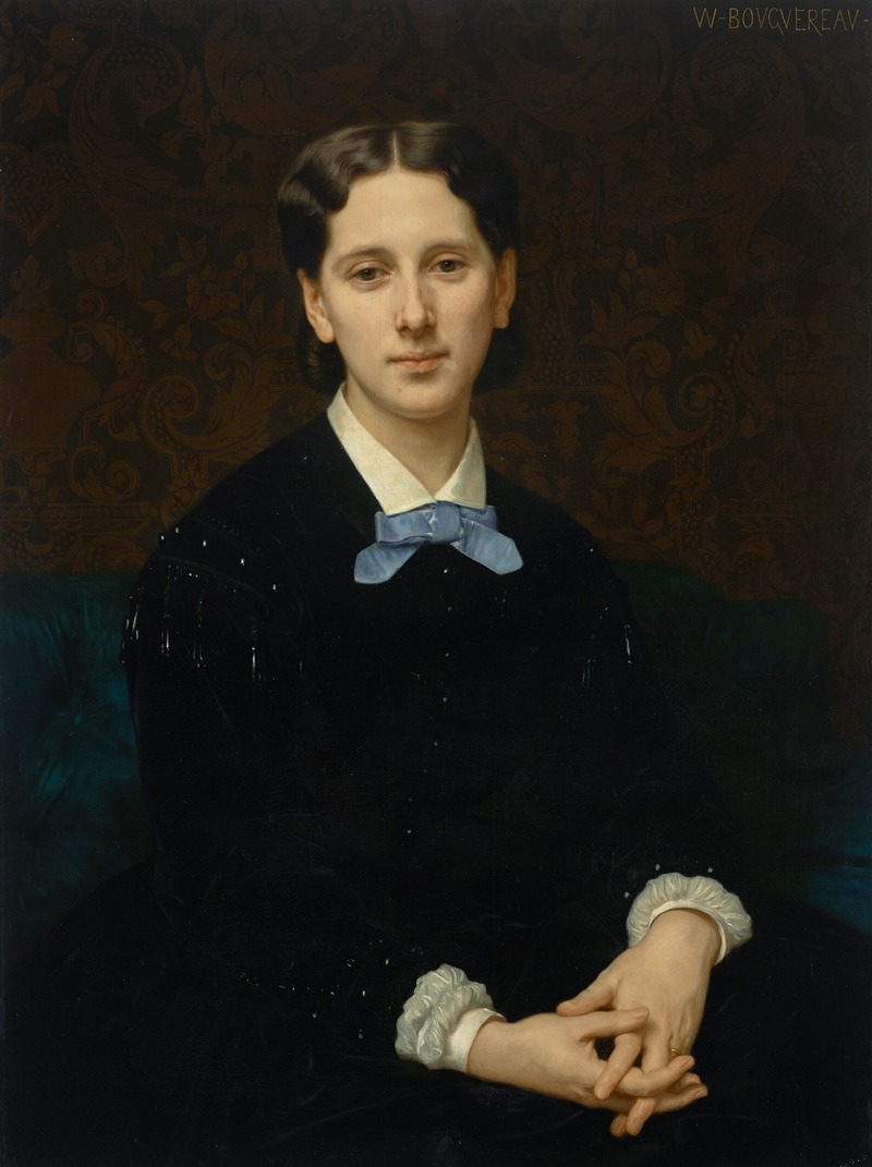 Portrait de Madame Hoskier by William Bouguereau