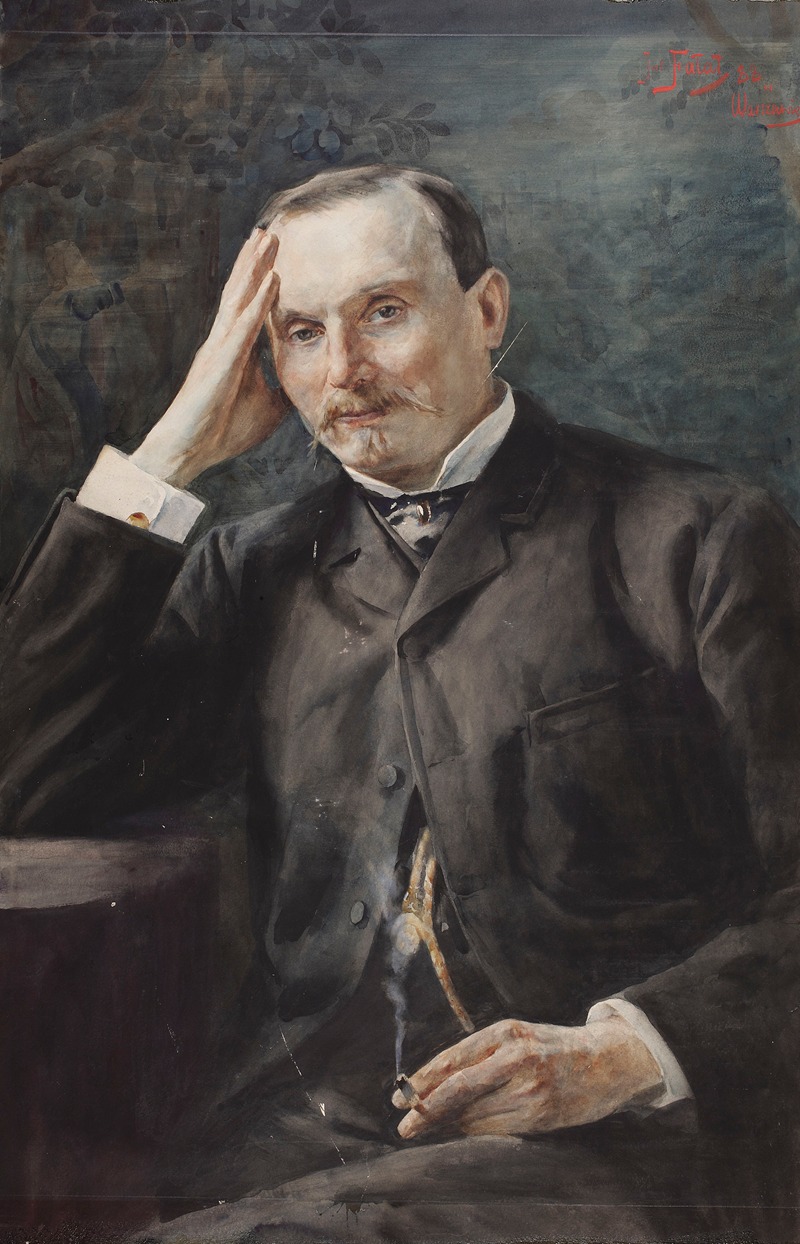 Portrait of Professor Julian Kosiński by Julian Falat.