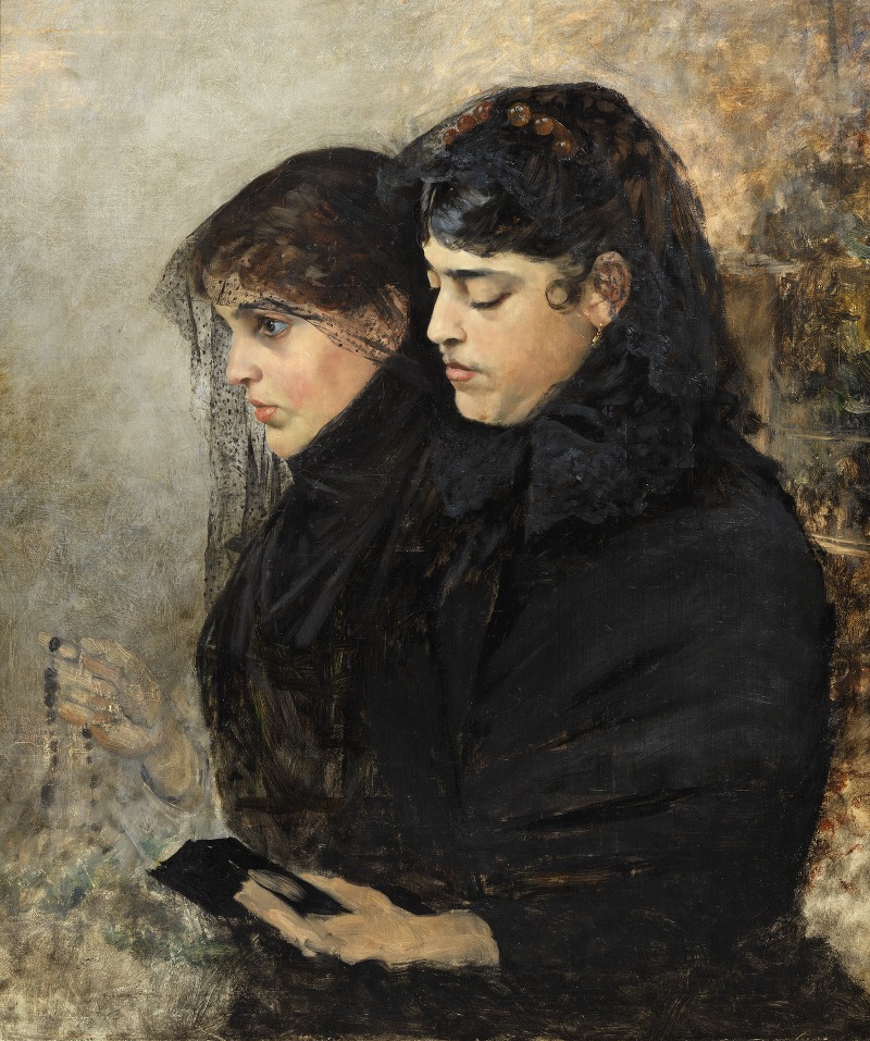 Portrait of the Artist’s Wife and Sister-in-Law by Hugo Birger.