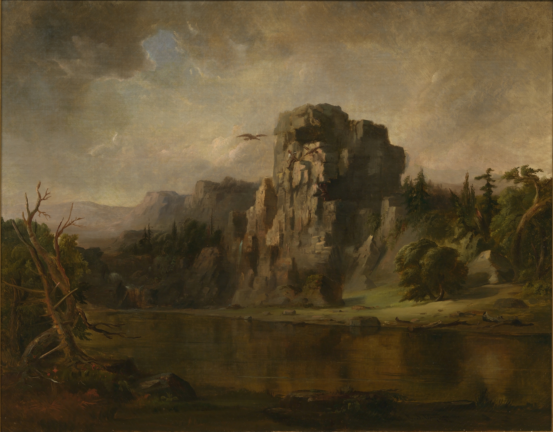 Robbing the Eagle’s Nest, by Robert S. Duncanson, public domain