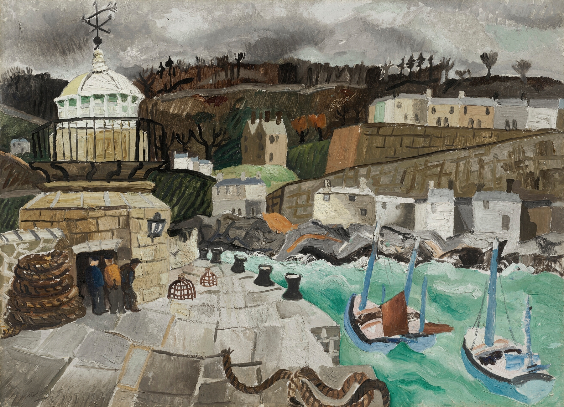 St Ives, Cornwall, by Christopher Wood, public domain