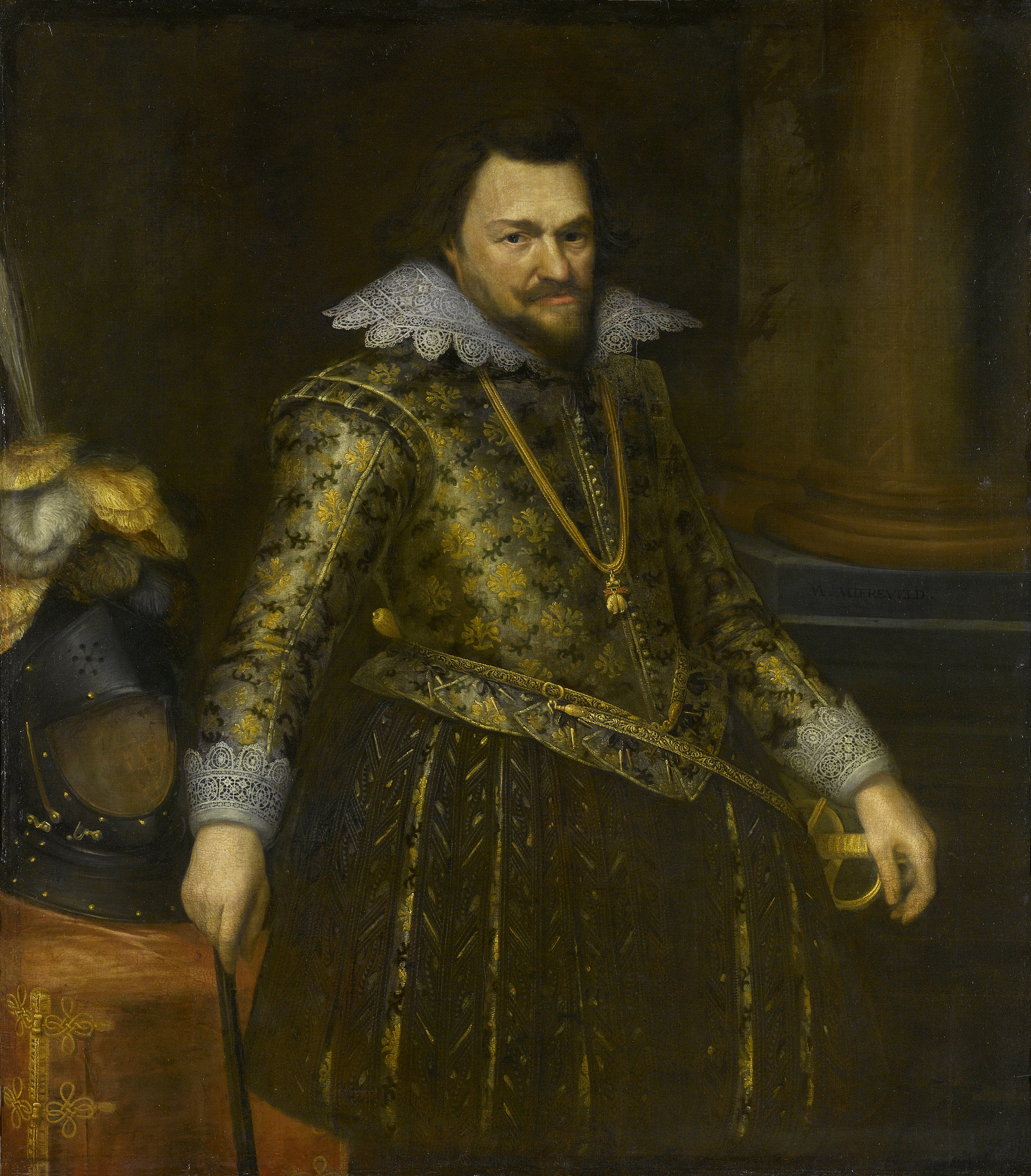 Portrait of Philips Willem (1554-1618), Prince of Orange, by Michiel Jansz van Mierevelt, public domain