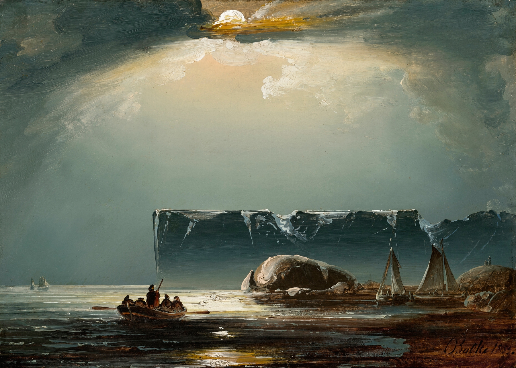 Fra Nordkapp (From the North Cape), by Peder Balke, public domain