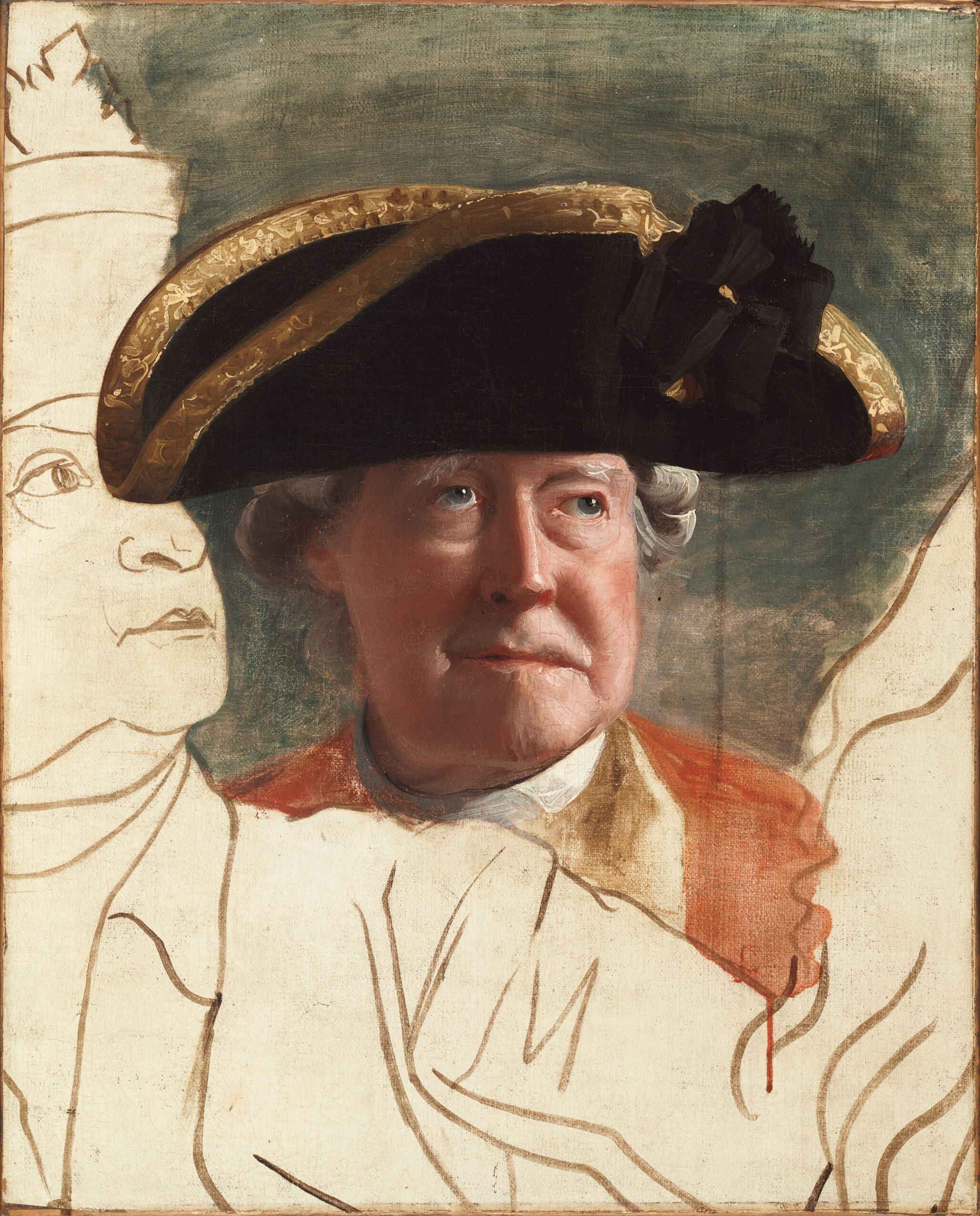 Major General August de la Motte, by John Singleton Copley, public domain