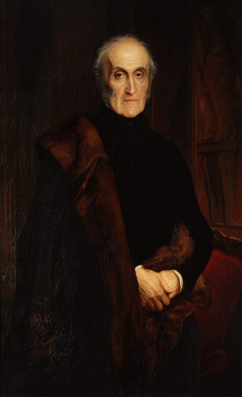 Portrait of Adam Jerzy Czartoryski by Paul Delaroche.
