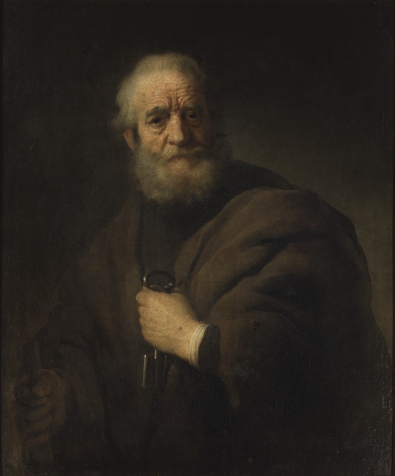 Rembrandt's 'St Peter' captures the essence of religious devotion.