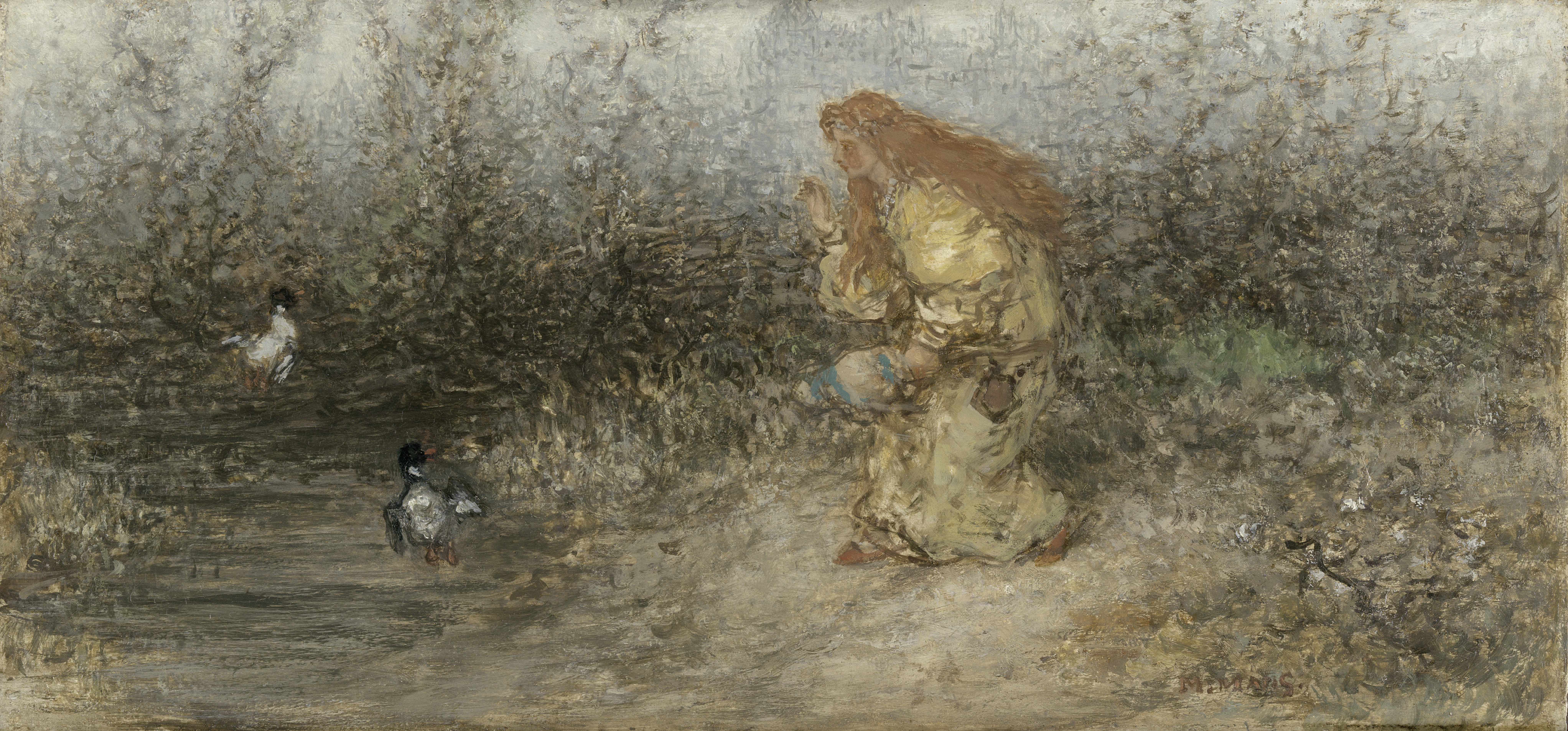 Fairytale, by Matthijs Maris, public domain