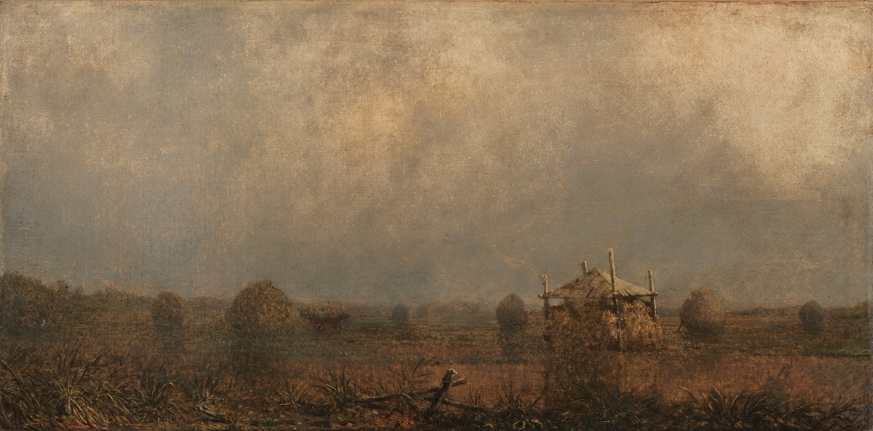 High Tide on the Marshes, by Martin Johnson Heade, public domain