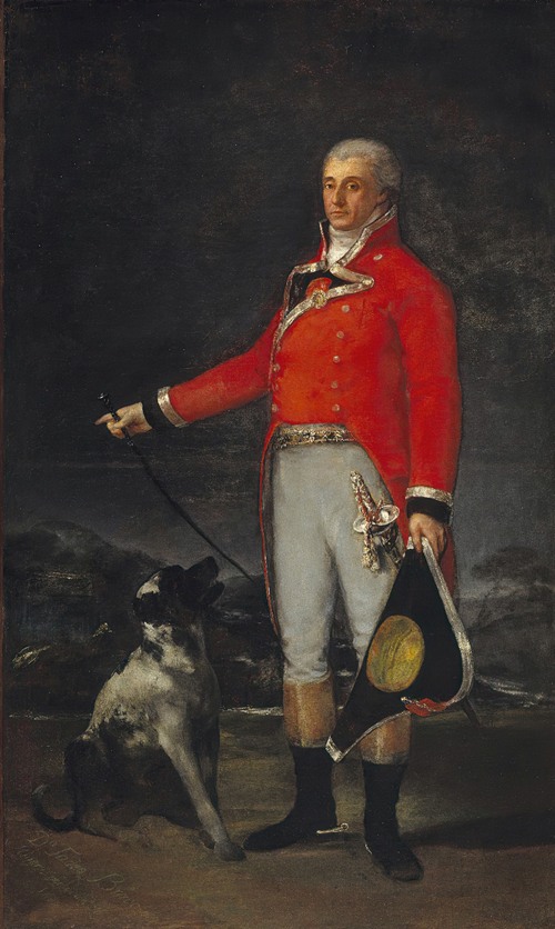 Portrait of Don Tadeo Bravo De Rivero by Francisco de Goya.
