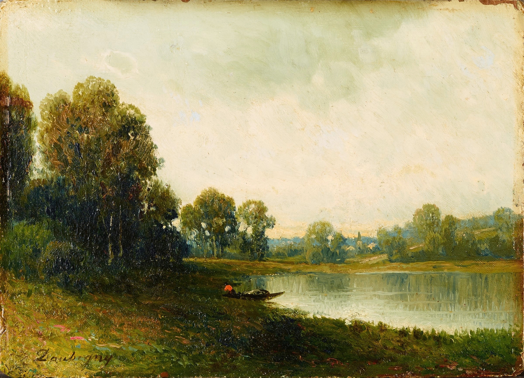 Landscape, by Charles François Daubigny, public domain