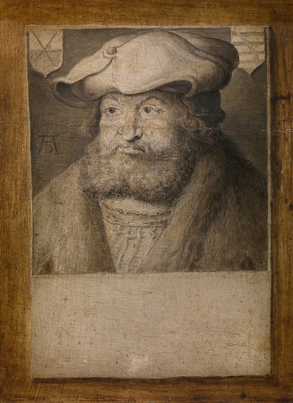 Portrait of Frederick III, Elector of Saxony by Albrecht Dürer.