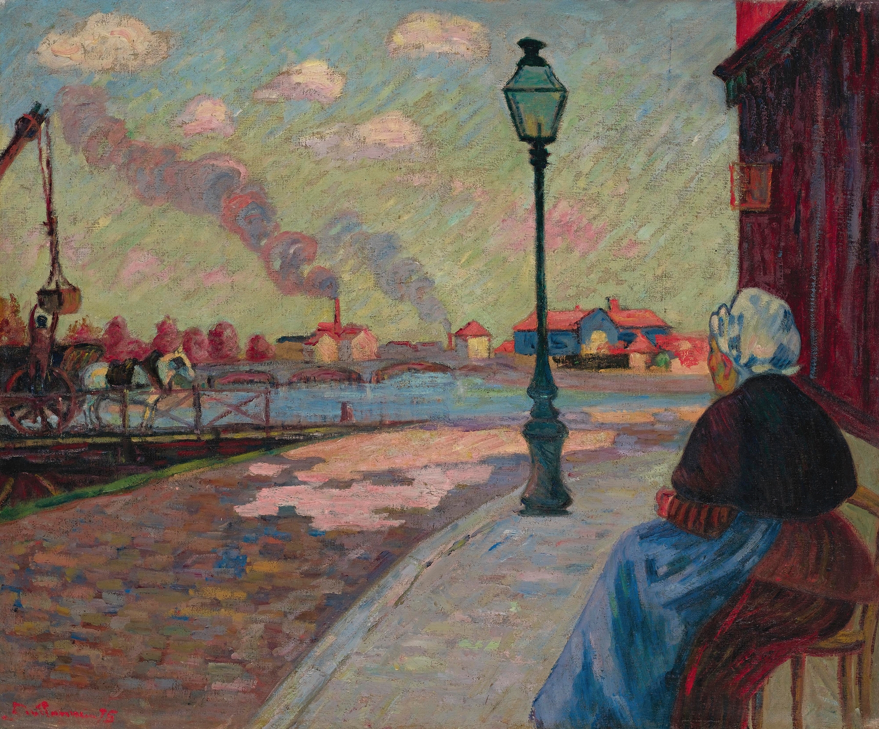 La Seine À Charenton, by Armand Guillaumin, public domain
