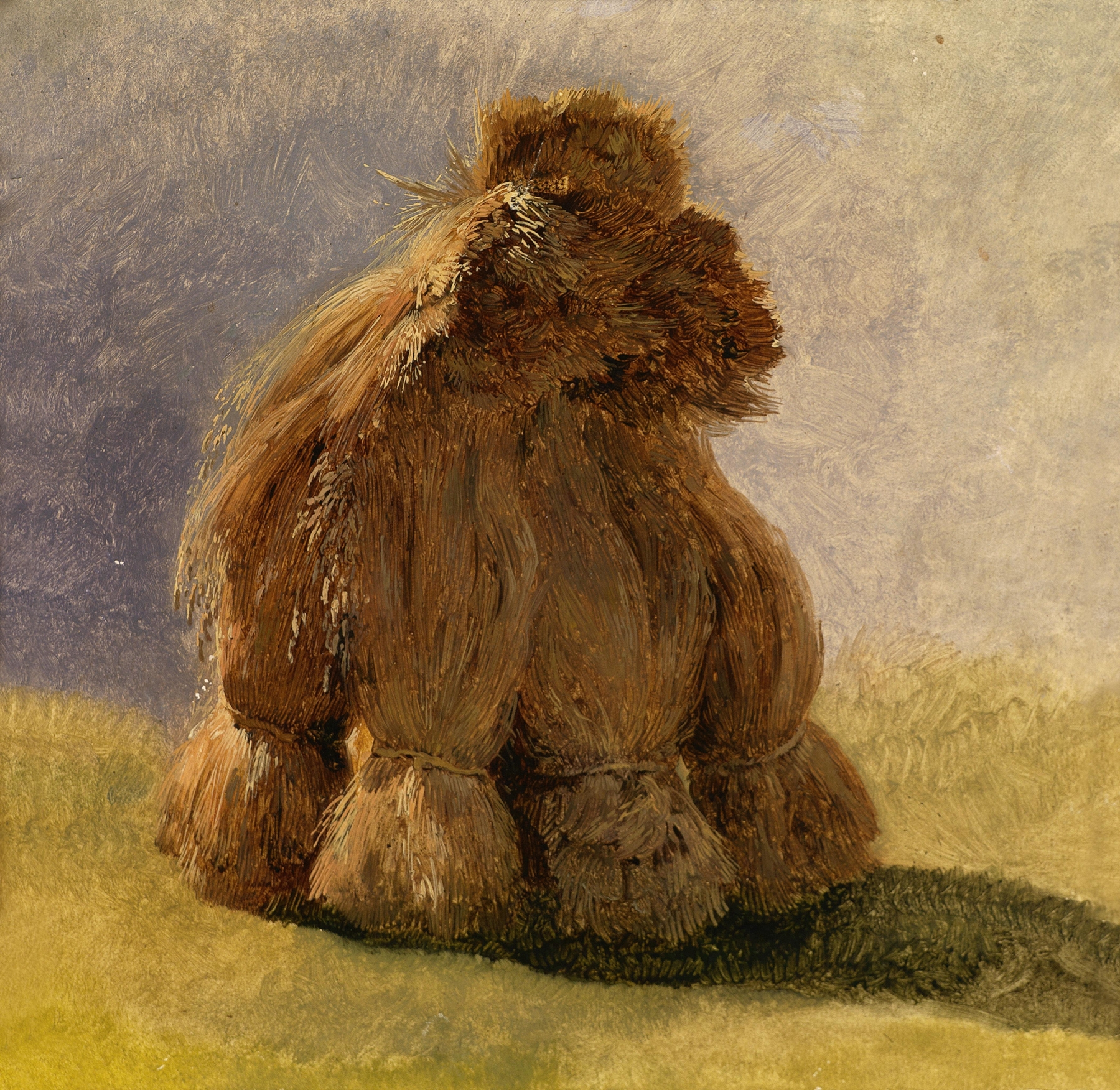 Strohmandeln, by Friedrich August Matthias Gauermann, public domain
