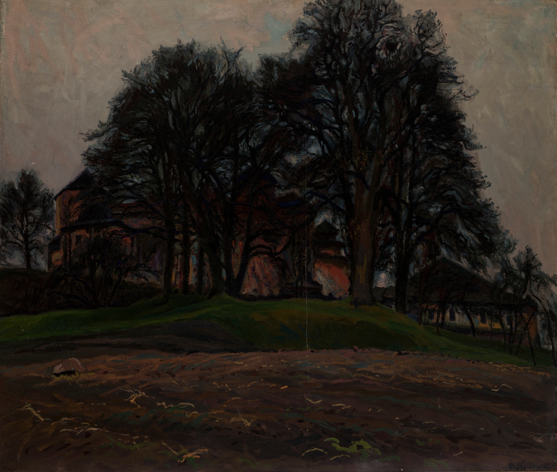 Late Autumn, by Stanisław Kamocki, public domain
