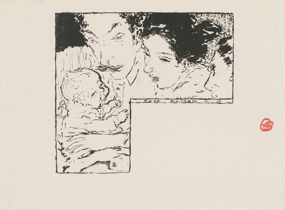 A family scene by Pierre Bonnard showcasing warmth and intimacy.