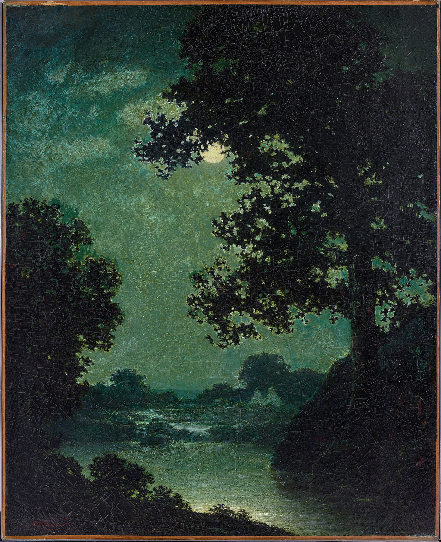 Moonlight, by Ralph Albert Blakelock, public domain