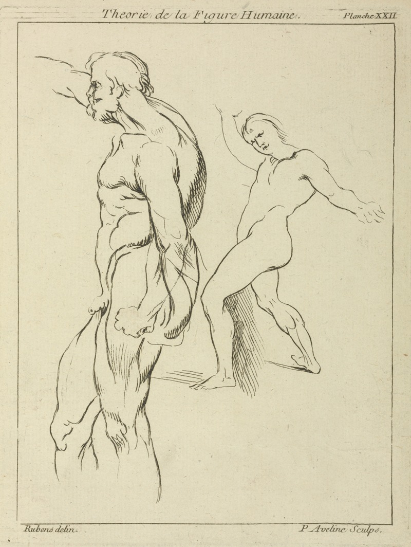A painting by Peter Paul Rubens featuring two figures extending their right arms.