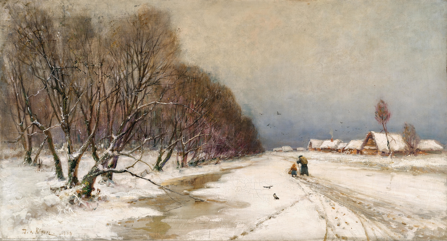 Springtime, by Julius Sergius Klever, public domain