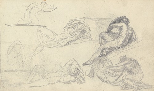 A drawing by George Romney showcasing his skill in portraiture.