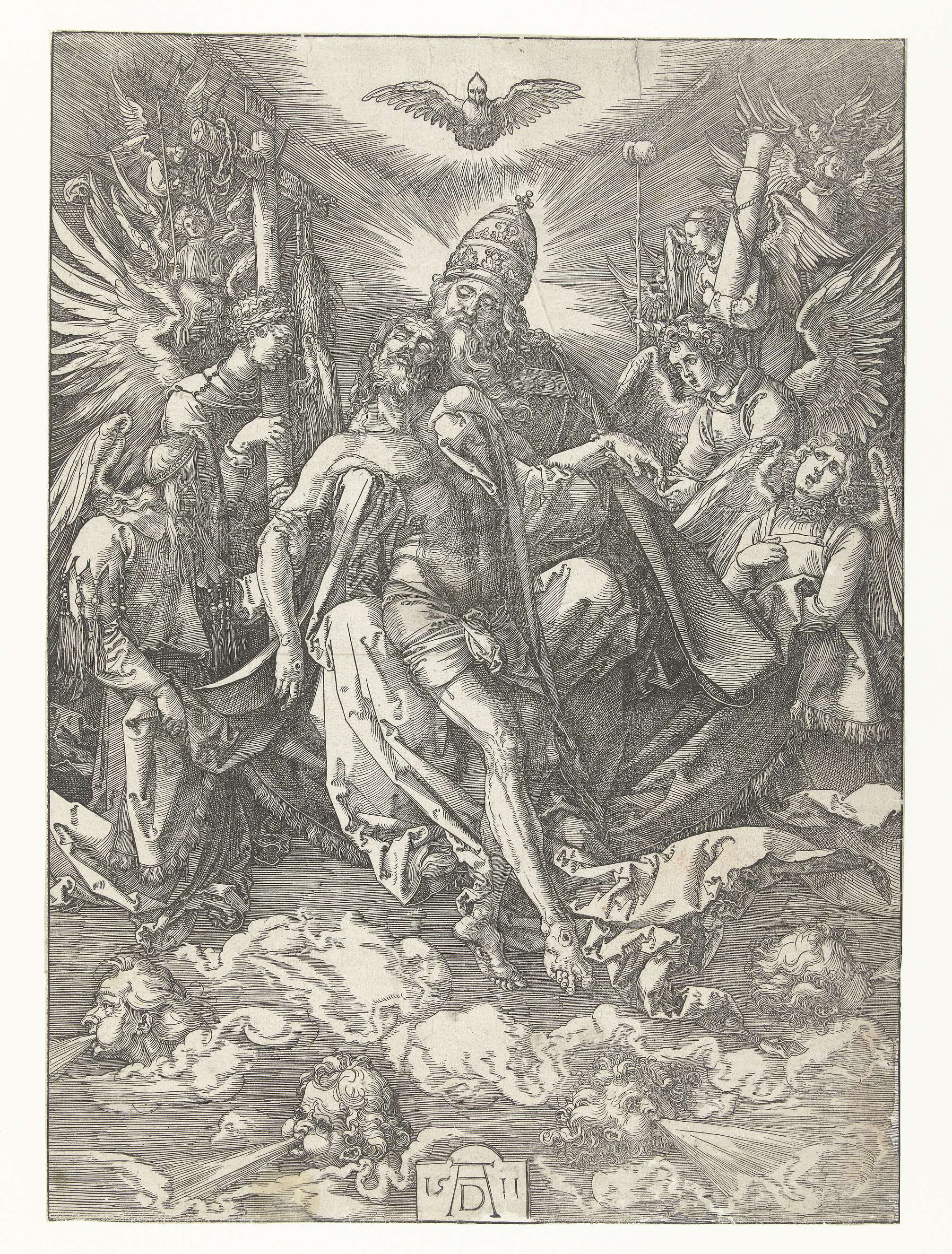 De Heilige Drie-eenheid, by Albrecht Dürer, public domain