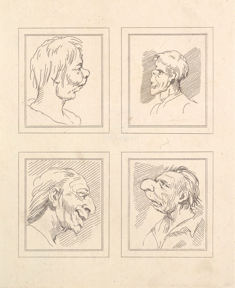 A playful drawing featuring exaggerated facial features and expressions.