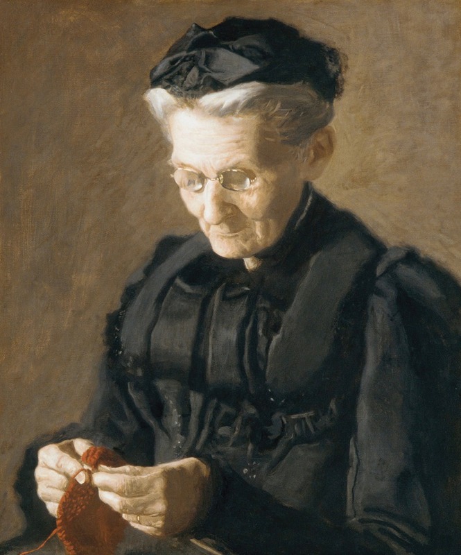 Thomas Eakins' portrait of Mrs. Mary Arthur showcases a detailed representation of the subject.