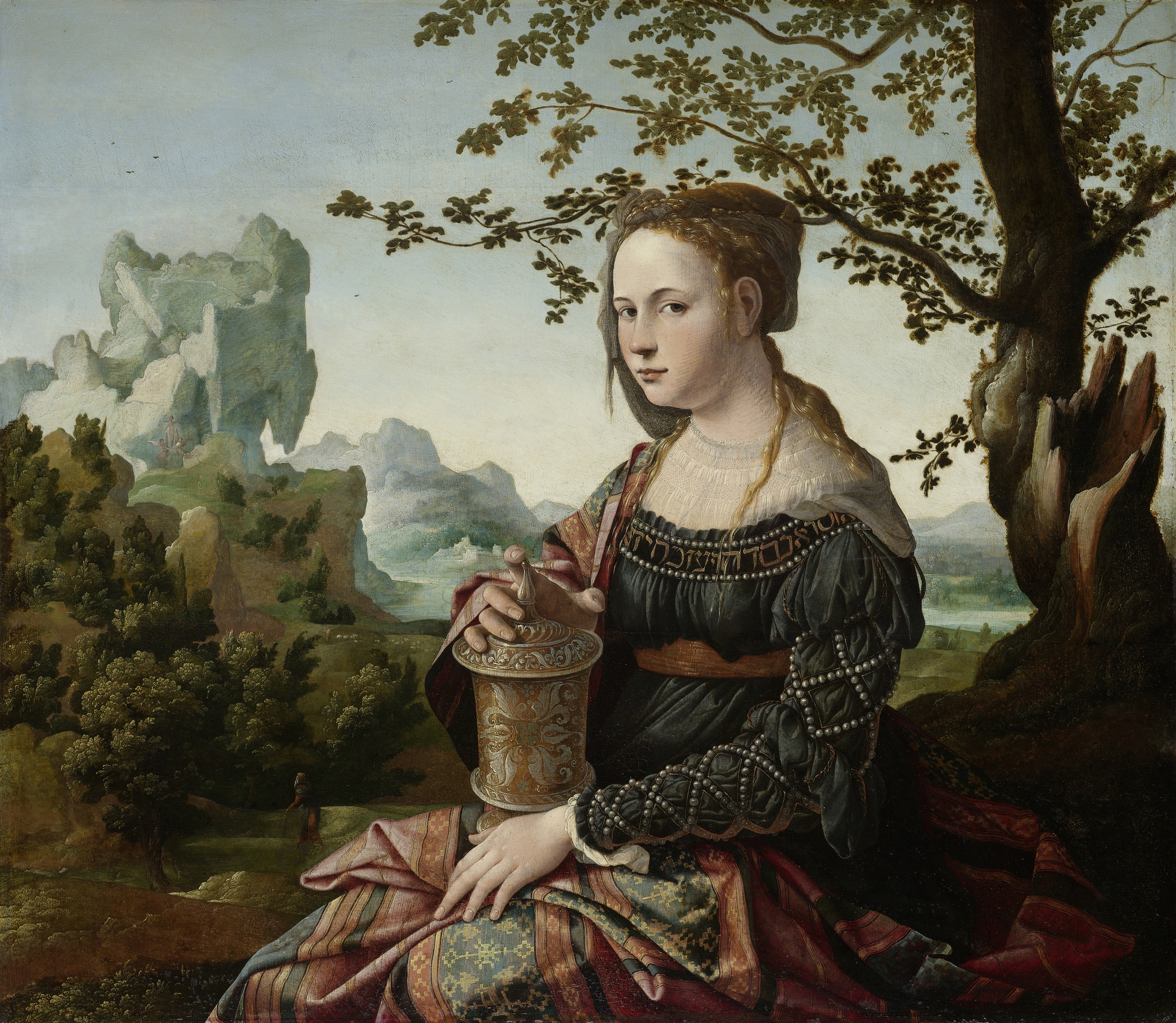 Mary Magdalene, by Jan van Scorel, public domain