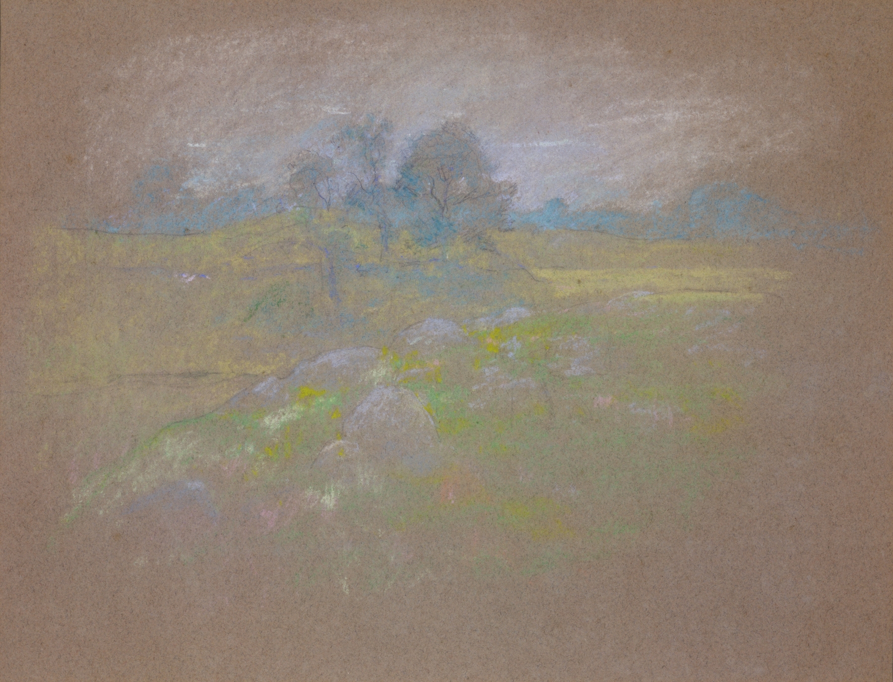 Chestnuts, by John Henry Twachtman, public domain