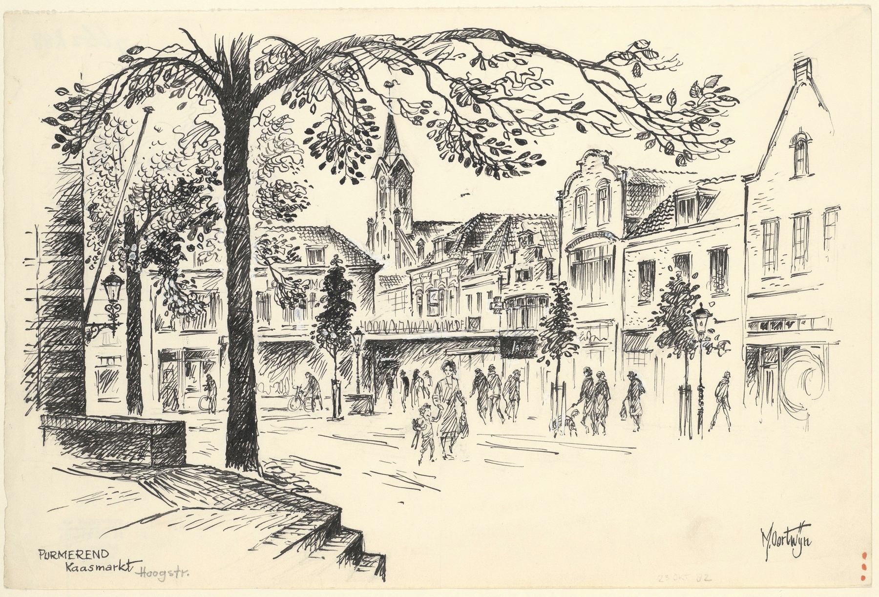 De Kaasmarkt te Purmerend., by Maarten Oortwijn, public domain