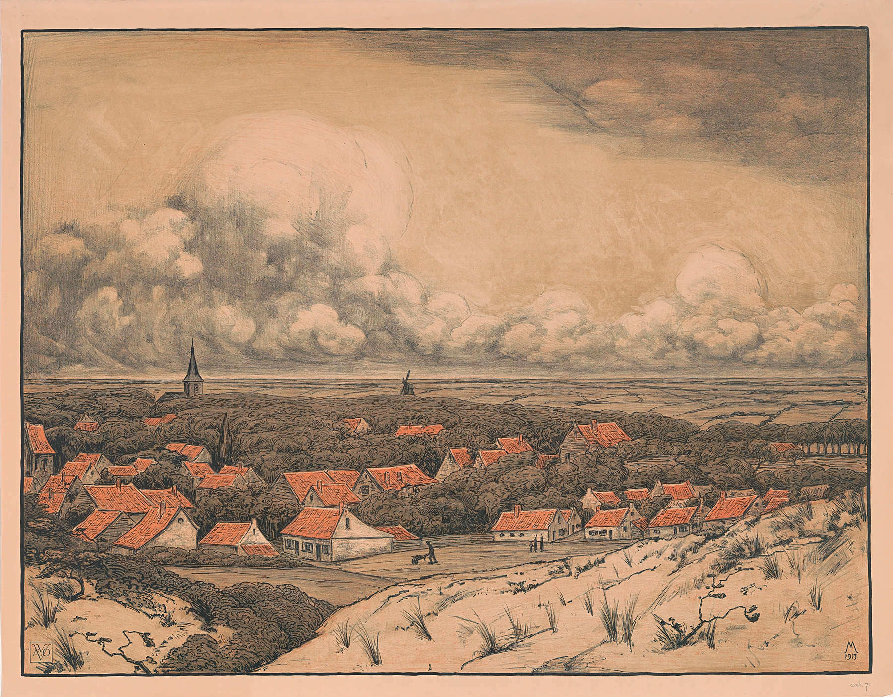 Walcheren, by Simon Moulijn, public domain