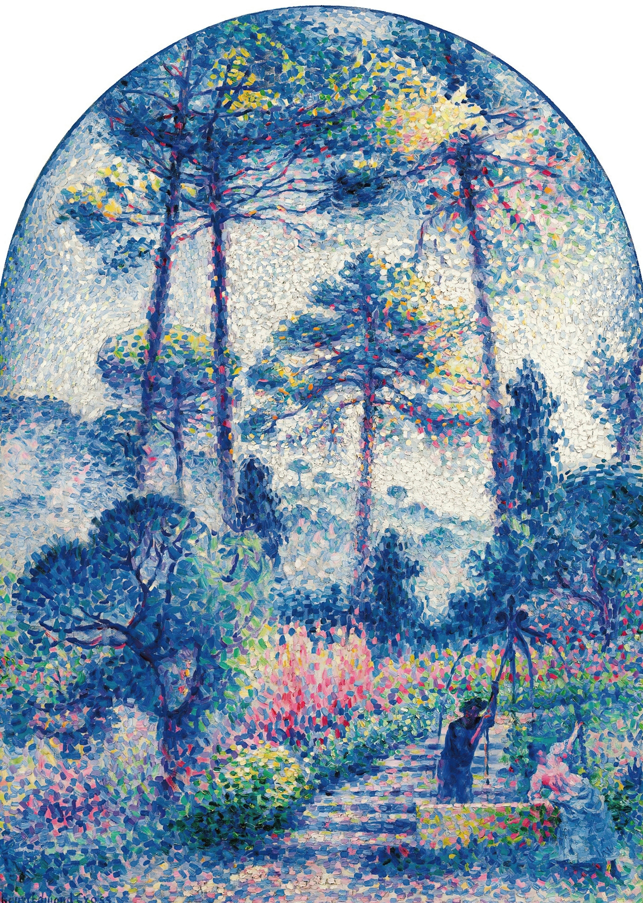 Le Jardin En Provence, by Henri-Edmond Cross, public domain