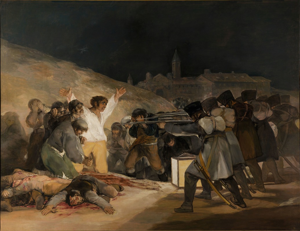 The Third of May 1808, by Francisco de Goya, public domain