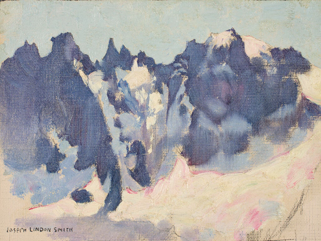 Mountain Landscape, by Joseph Lindon Smith, public domain