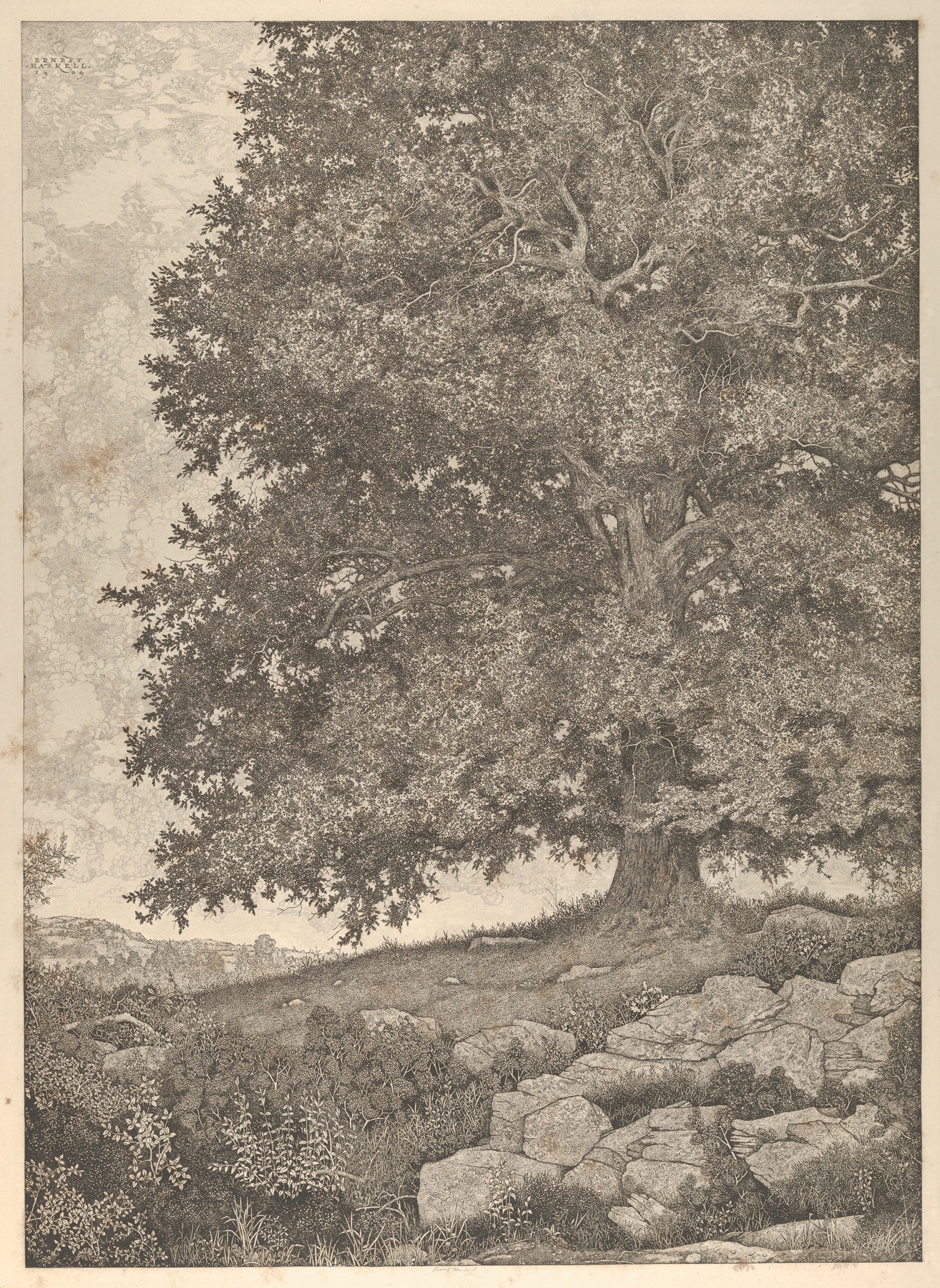 The Monarch, by Ernest Haskell, public domain