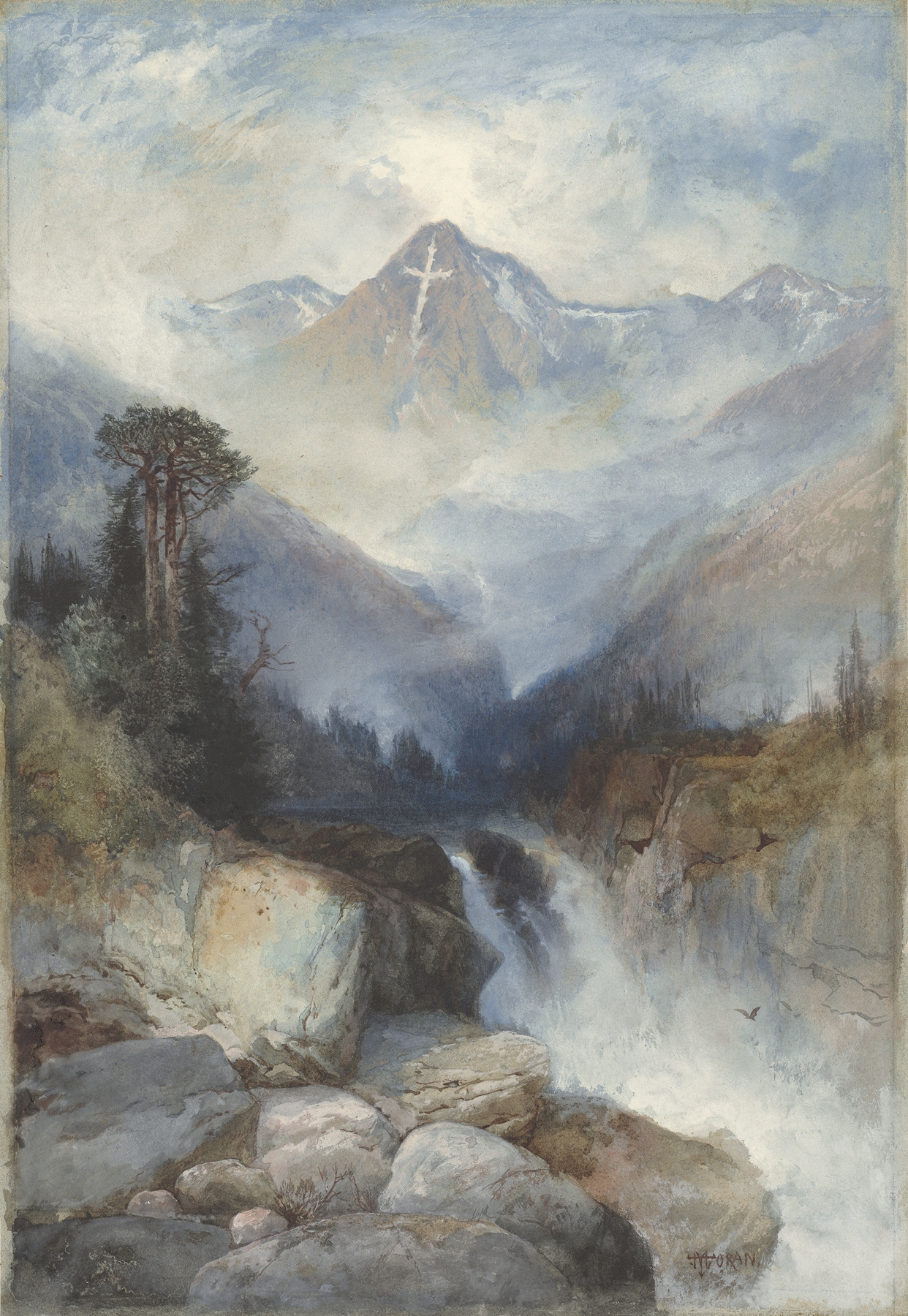 Mountain of the Holy Cross, by Thomas Moran, public domain
