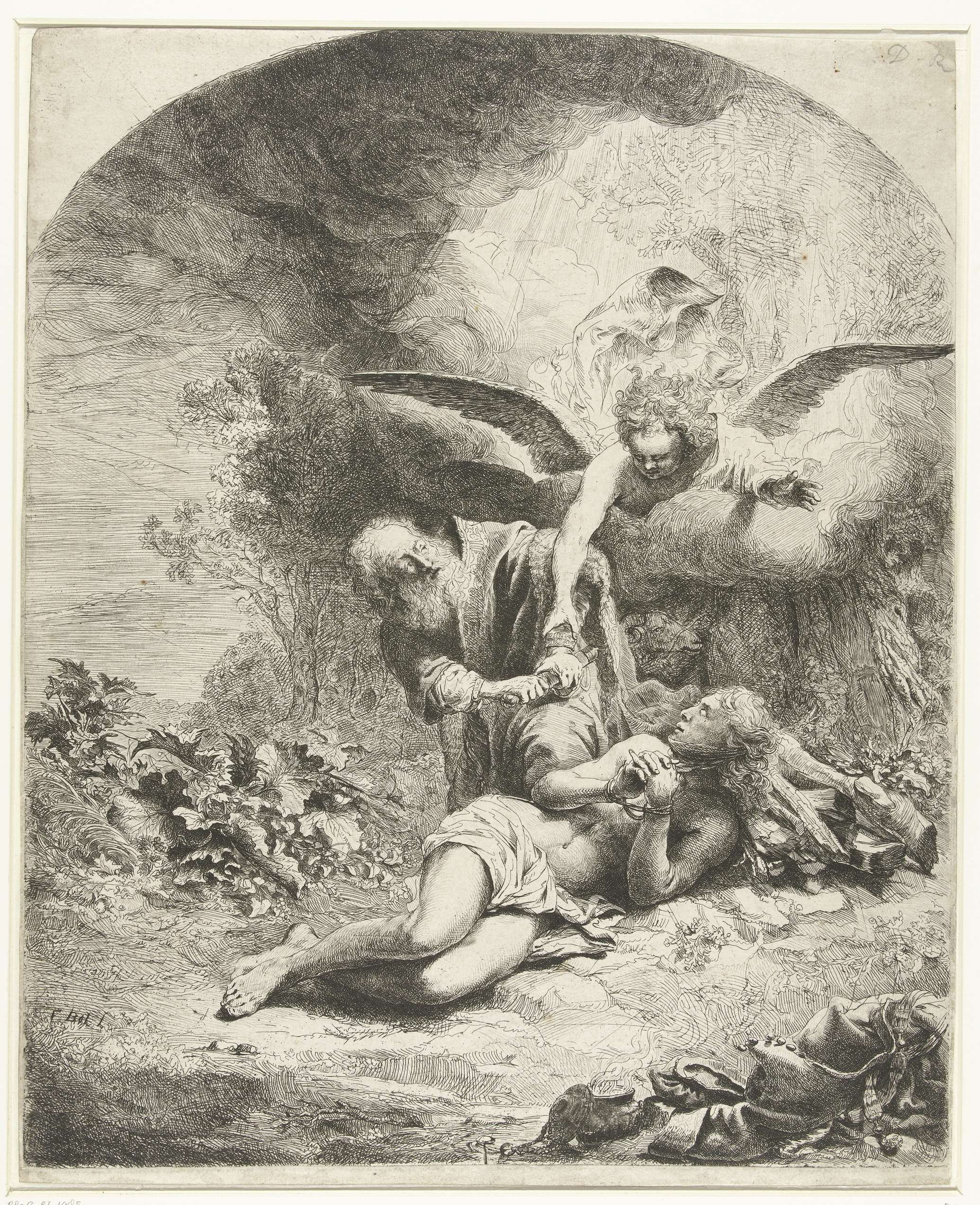 Offer van Abraham, by Ferdinand Bol, public domain