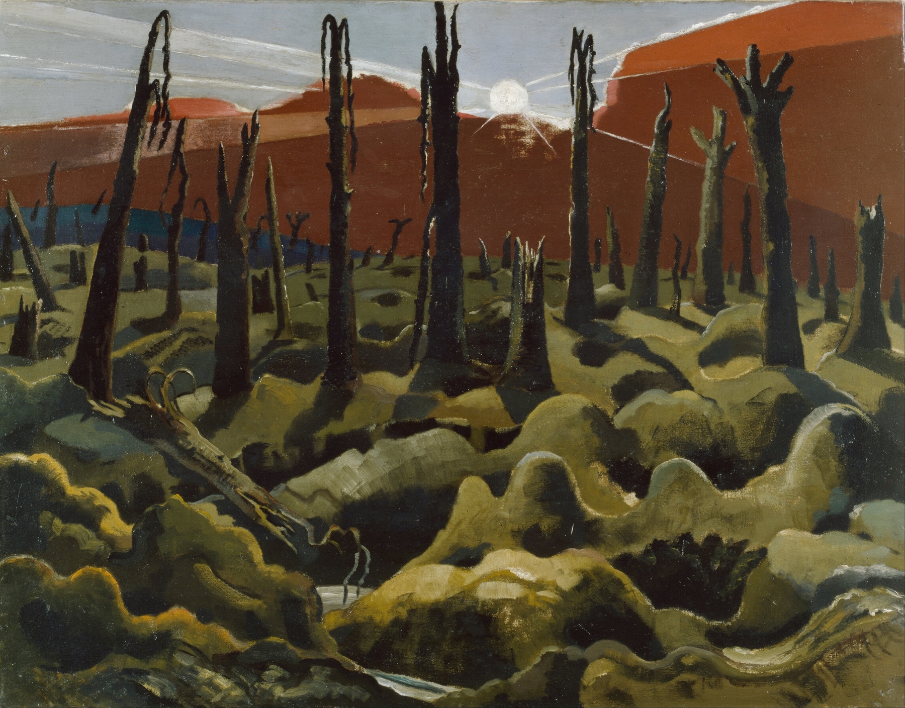 We are Making a New World, by Paul Nash, public domain