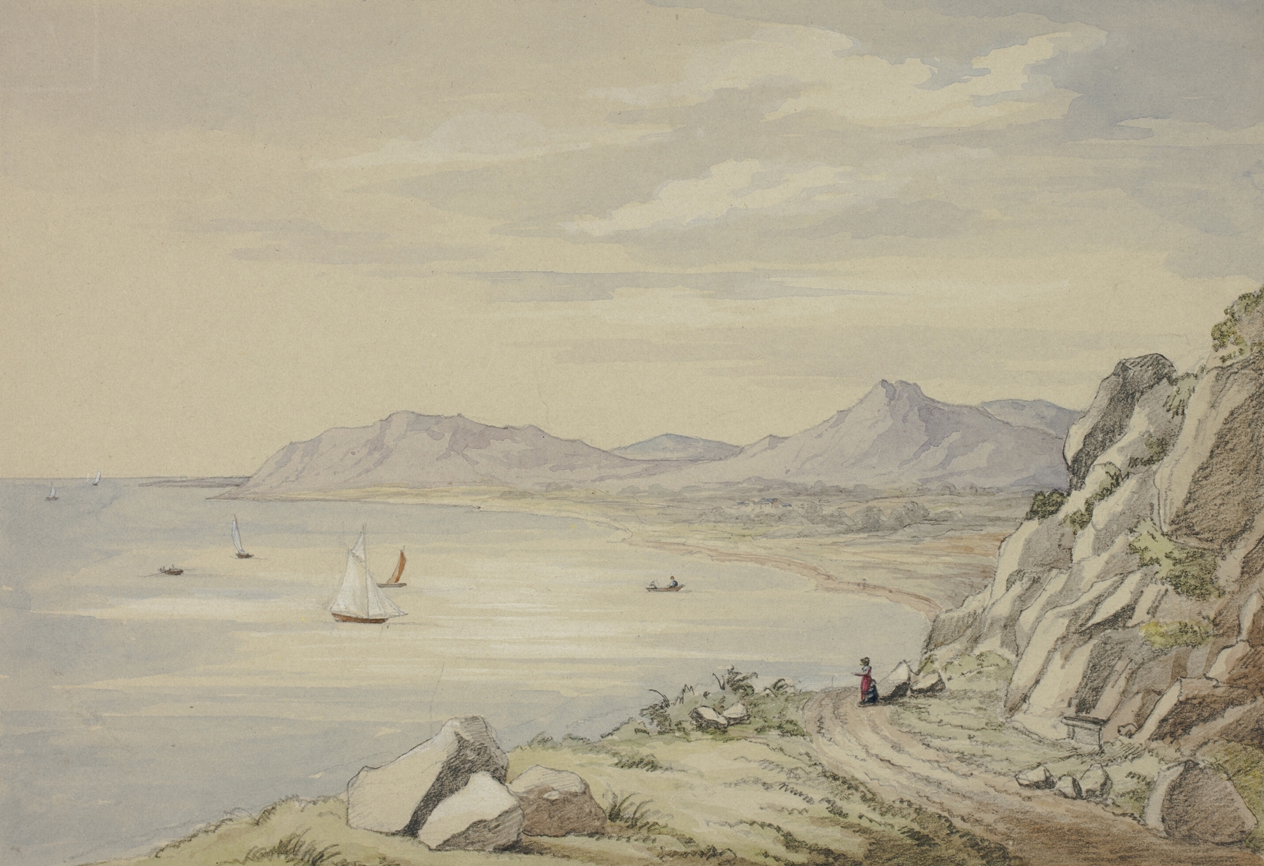 Val of Shanganagh, Killiney, by Elizabeth Murray, public domain