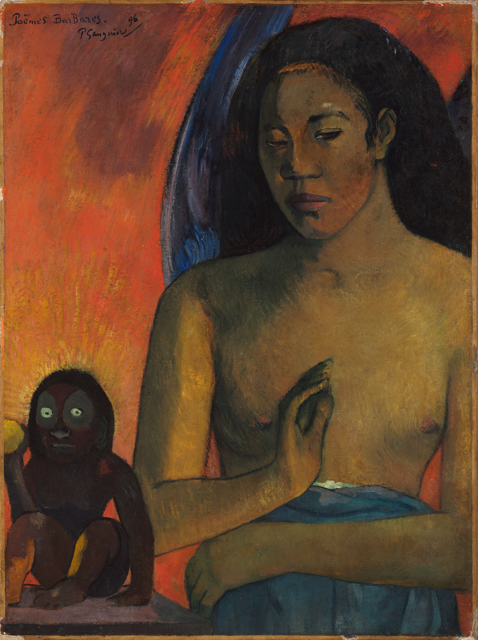 Poèmes Barbares, by Paul Gauguin, public domain