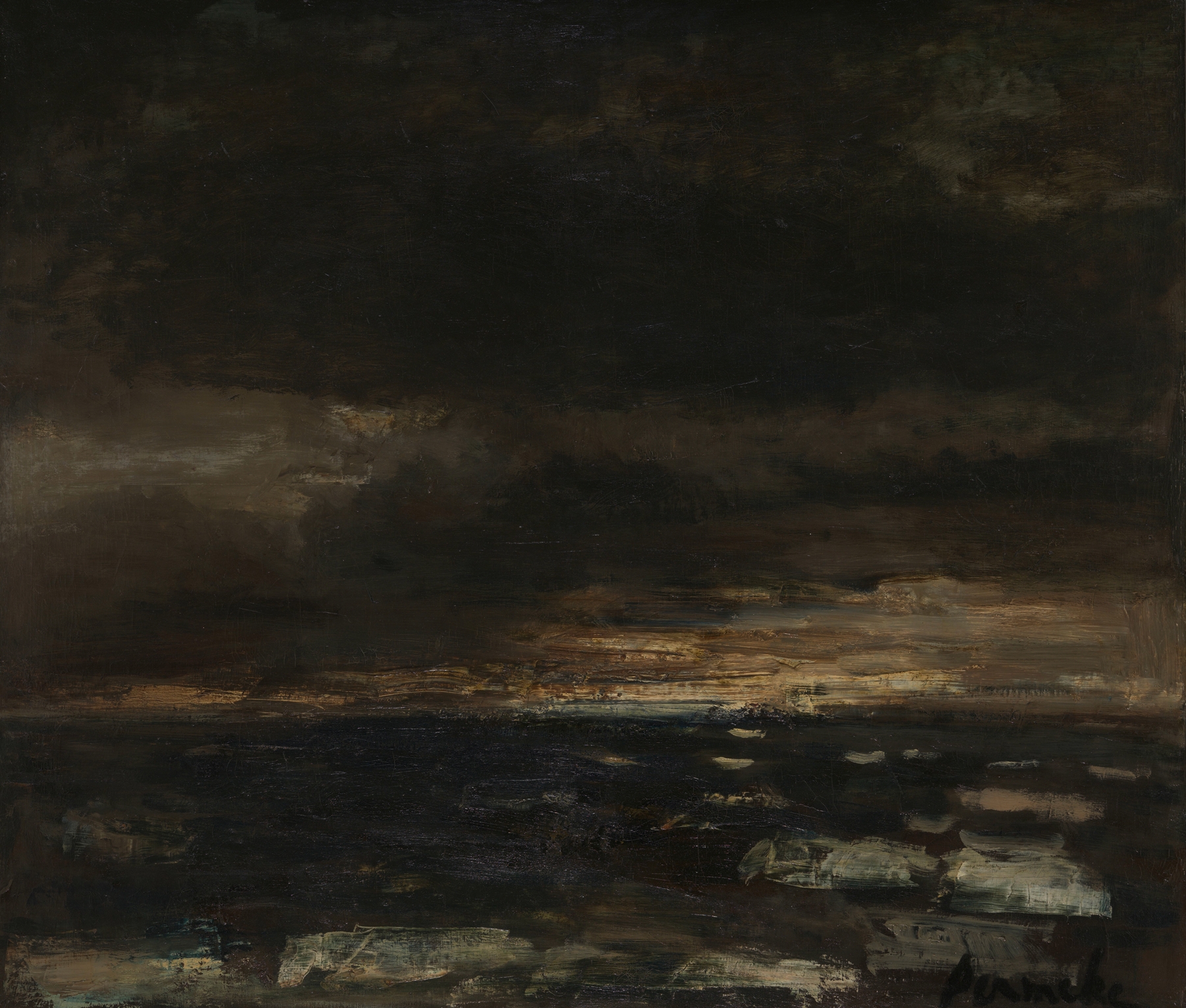 Sombere marine, by Constant Permeke, public domain