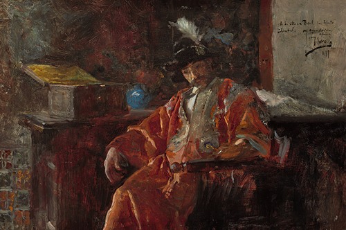A portrait of a merchant by Joaquín Sorolla.