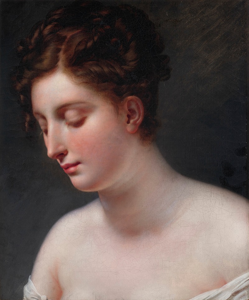 A depiction of Galatea by Anne Louis Girodet-Trioson, showcasing mythological themes.