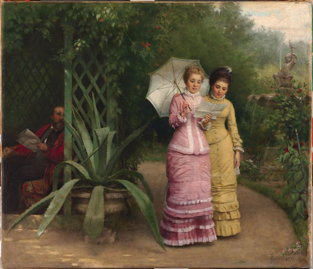 One Too Many, by Seymour Joseph Guy, public domain