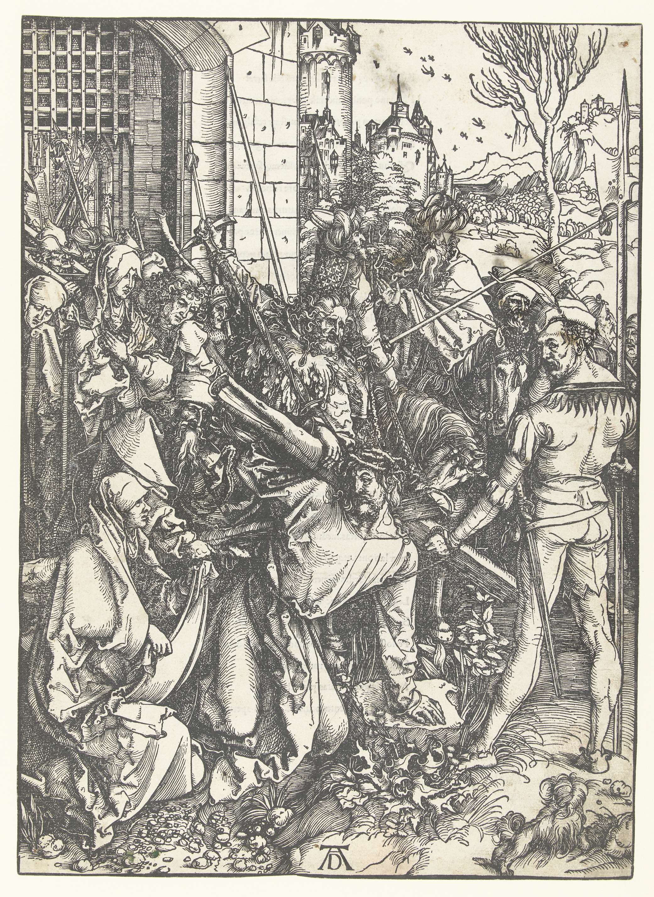 Kruisdraging, by Albrecht Dürer, public domain