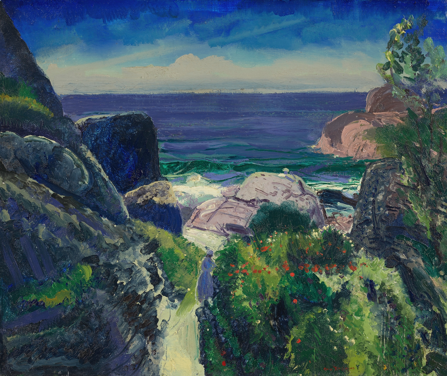 Paradise Point, by George Wesley Bellows, public domain